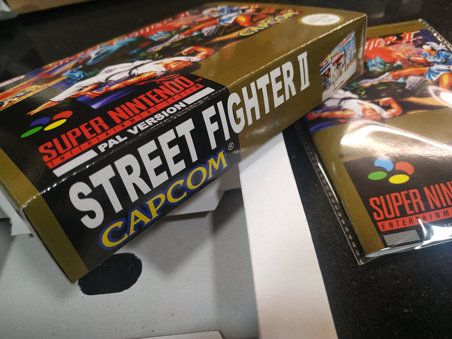 Caja de reemplazo Street Fighter II
