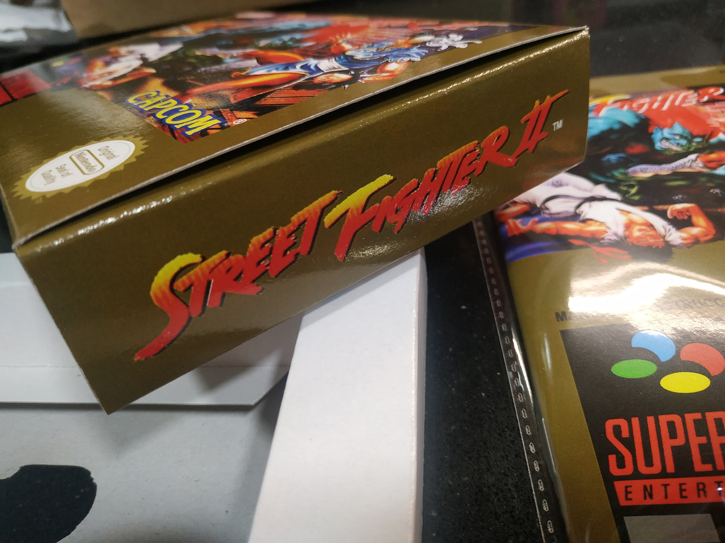 Caja de reemplazo Street Fighter II