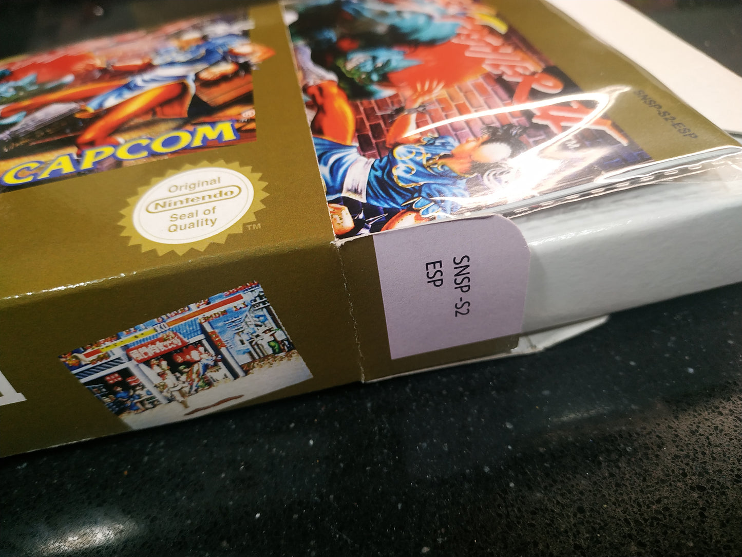 Caja de reemplazo Street Fighter II