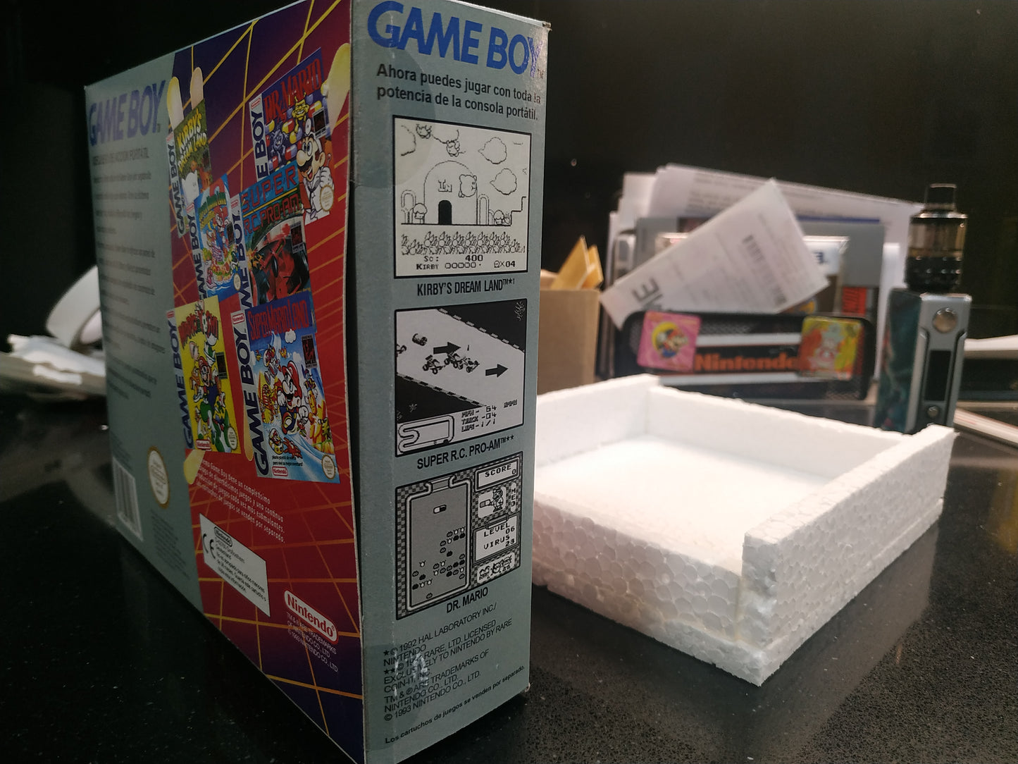Caja Consola GB Clásica 1ª Edición PAL ESP