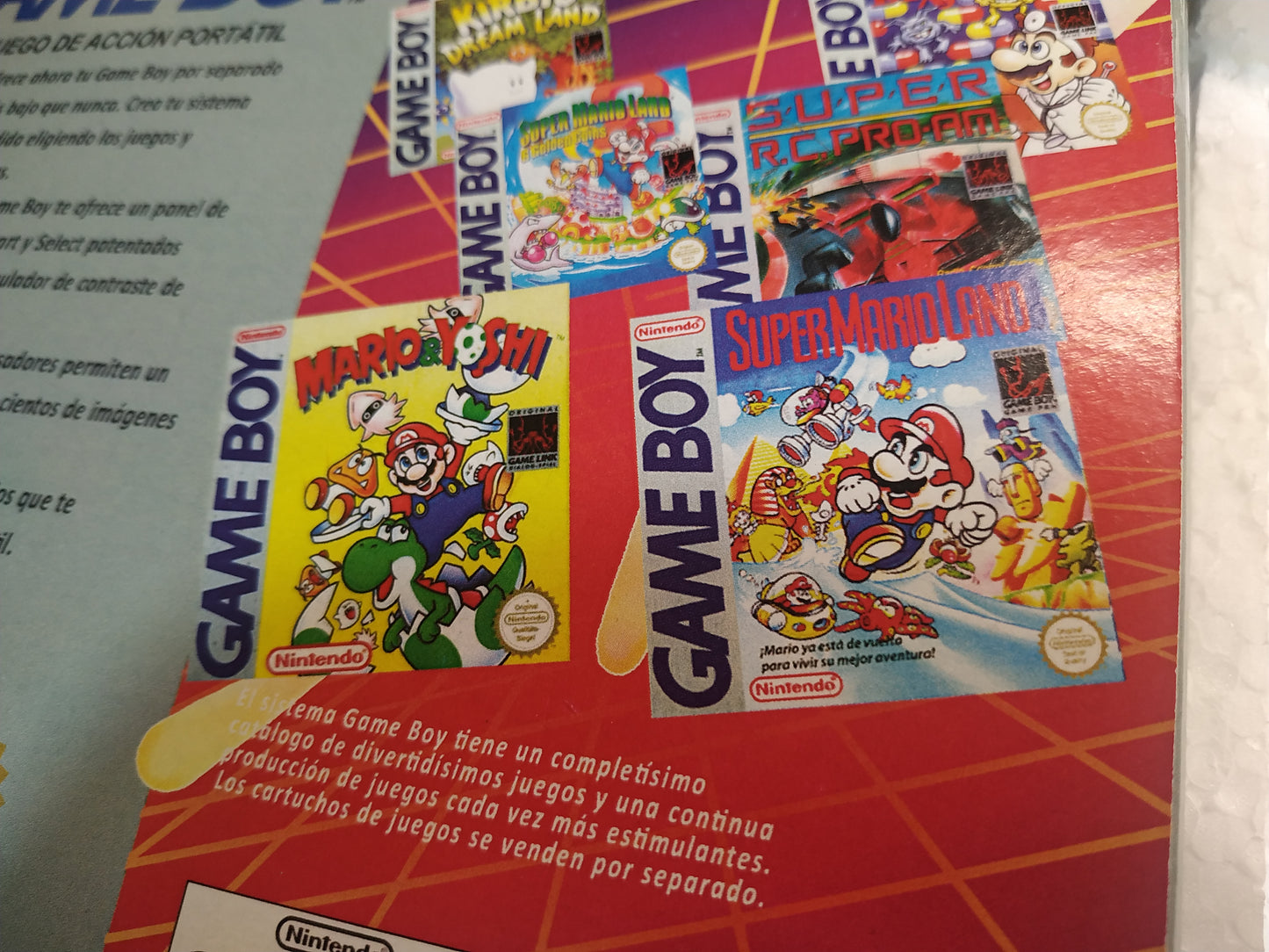 Caja Consola GB Clásica 1ª Edición PAL ESP