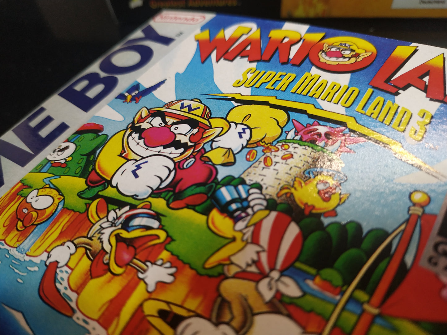 Caja de reemplazo Super Mario Land 3 - Warioland