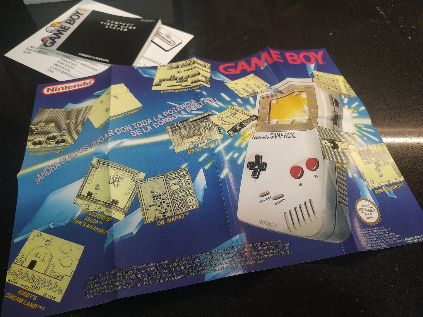 Caja Consola GB Clásica 1ª Edición PAL ESP