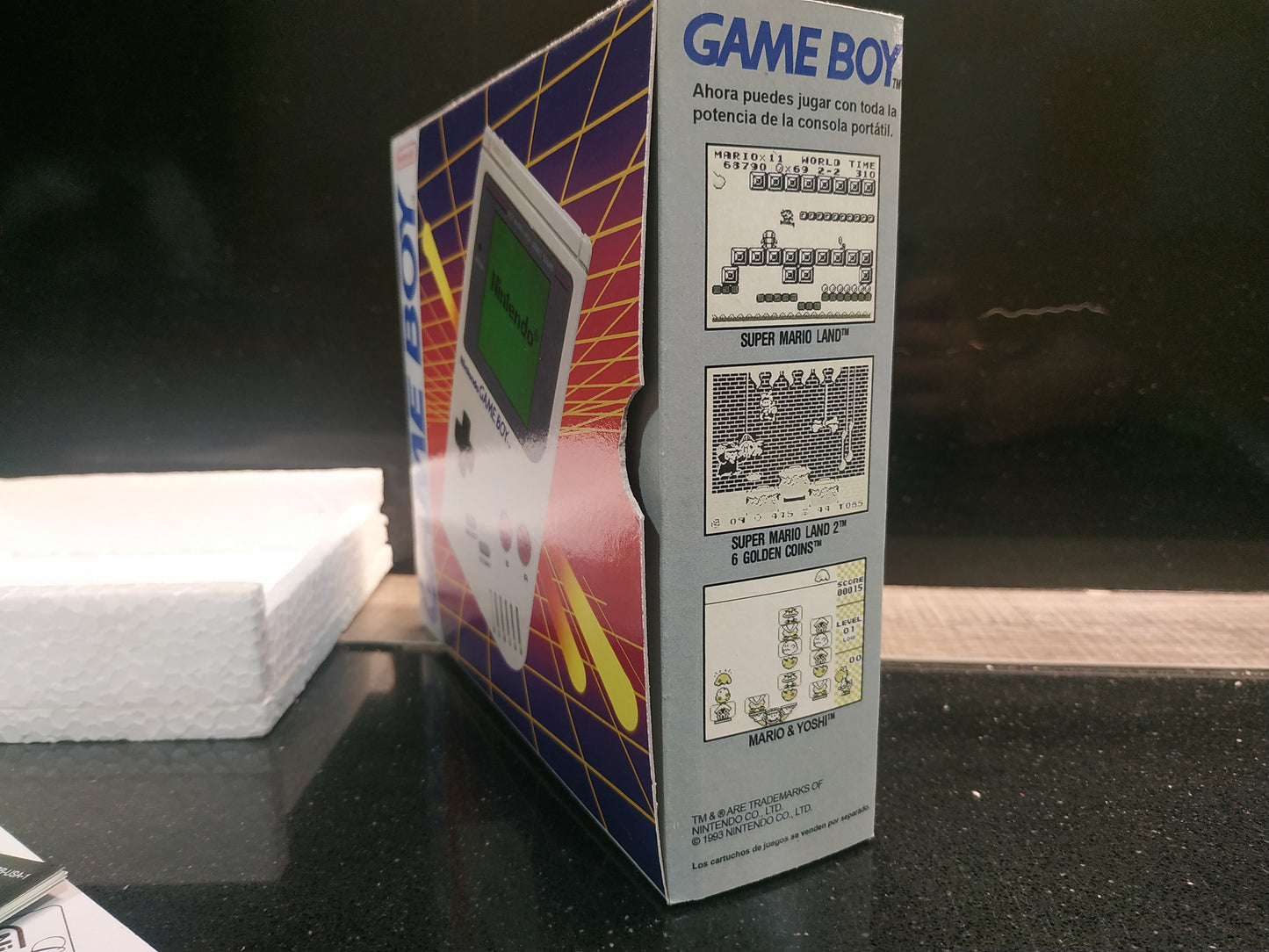 Caja Consola GB Clásica 1ª Edición PAL ESP