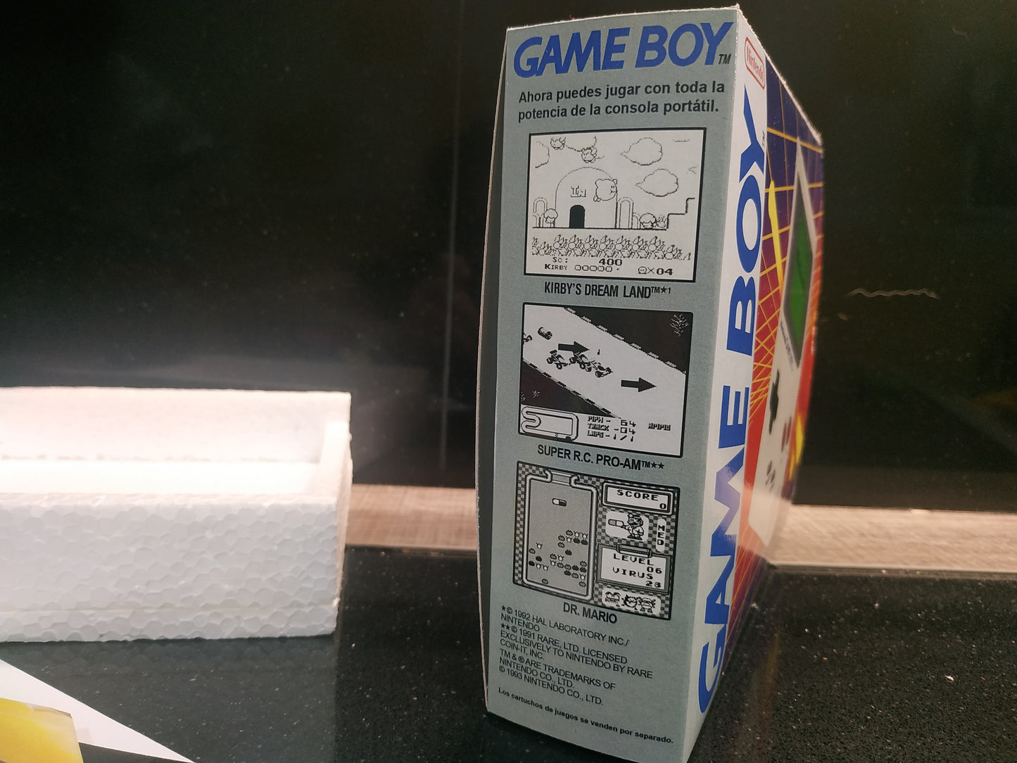 Caja Consola GB Clásica 1ª Edición PAL ESP