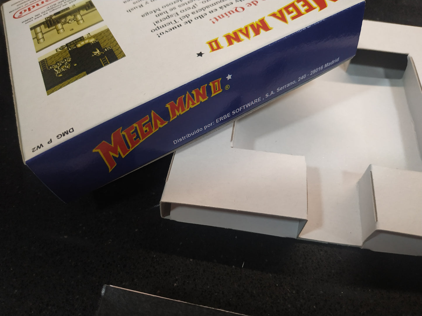 Caja de reemplazo Mega Man II