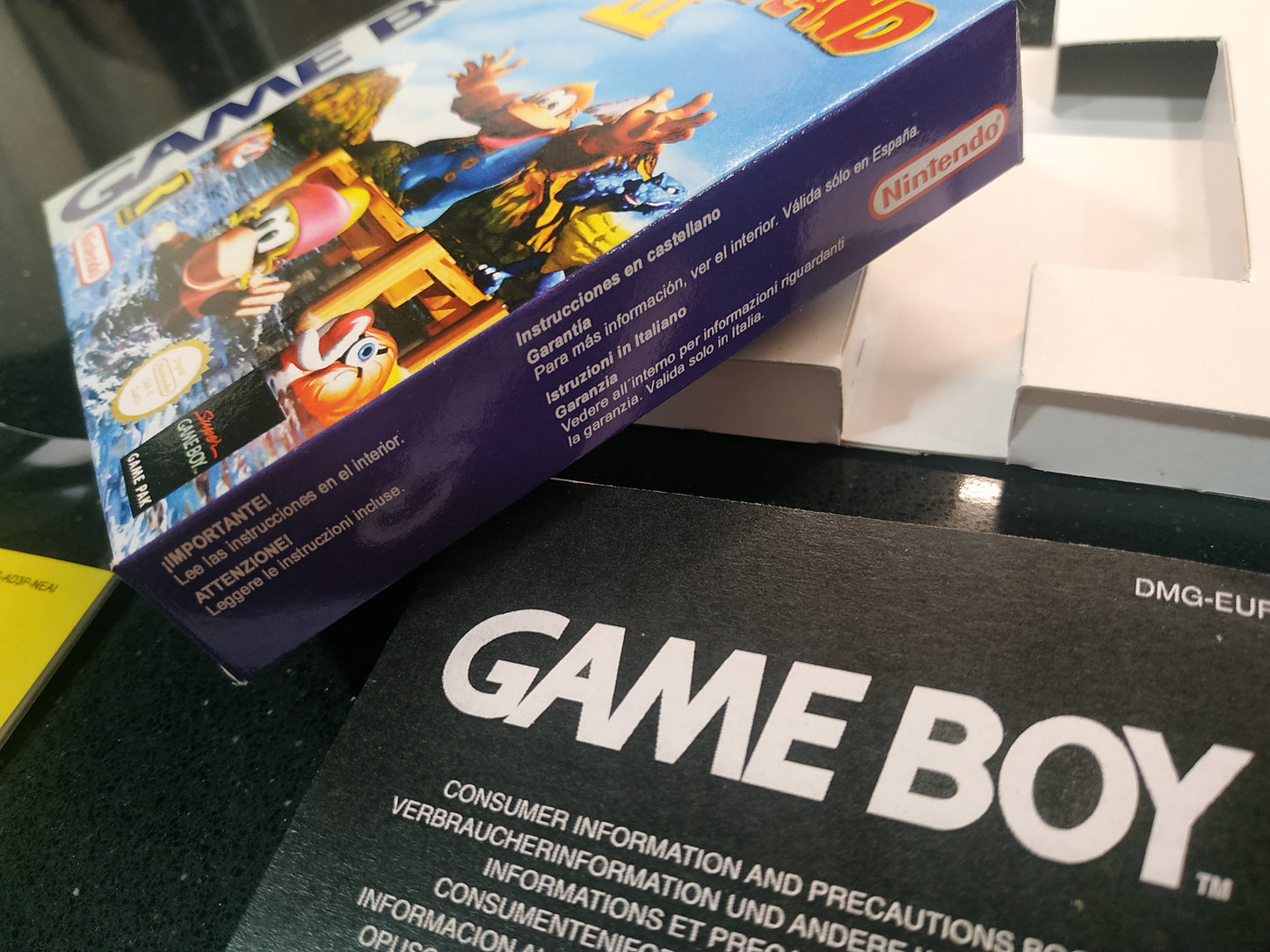 Caja de reemplazo Donkey Kong Land III