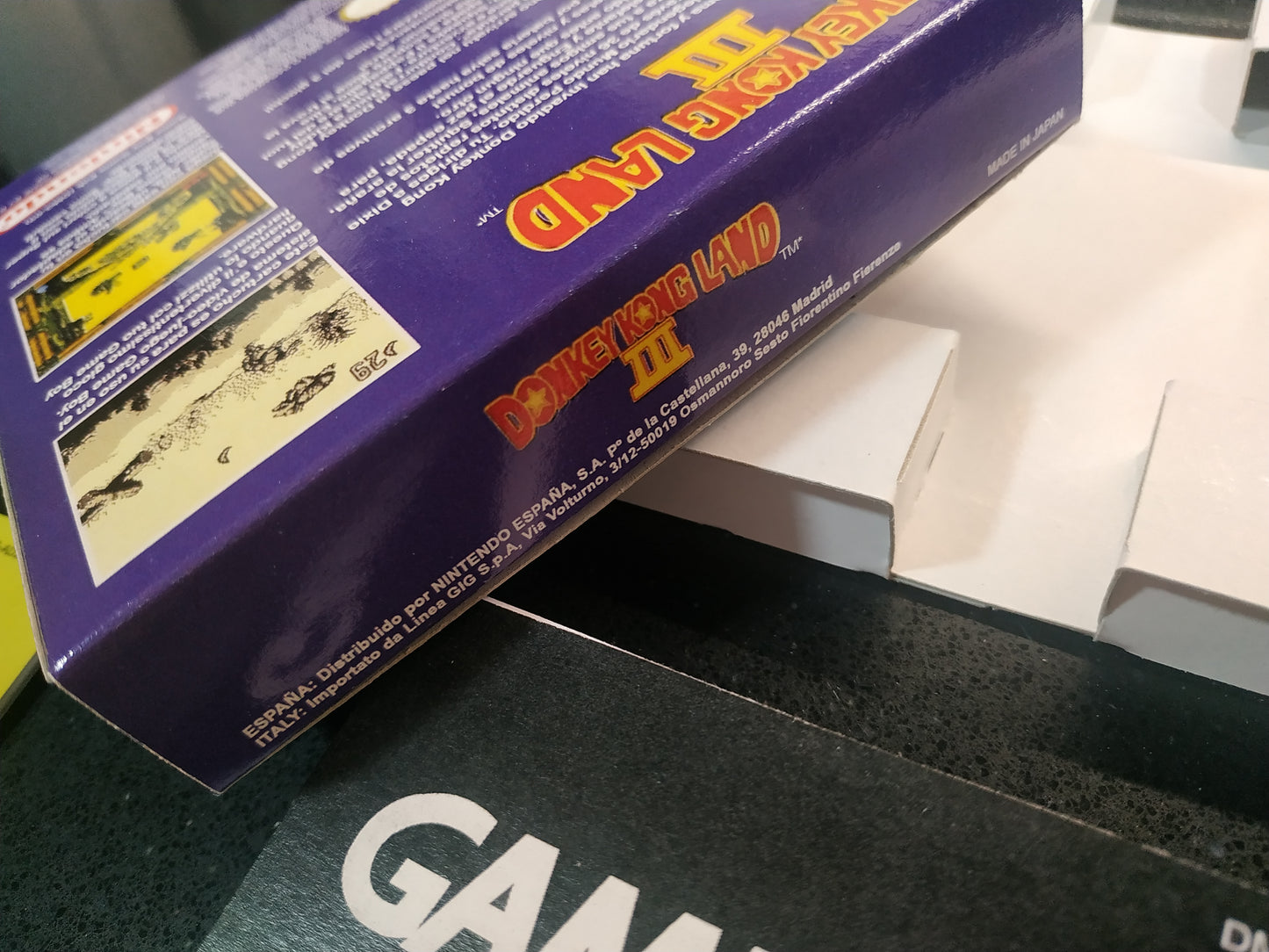 Caja de reemplazo Donkey Kong Land III