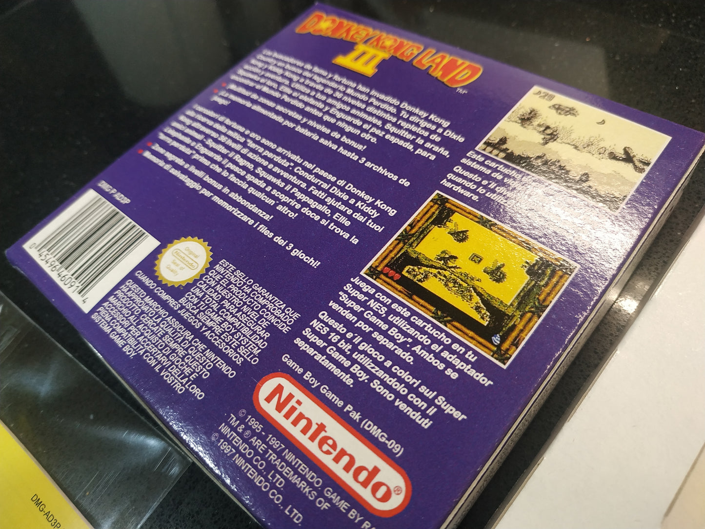 Caja de reemplazo Donkey Kong Land III