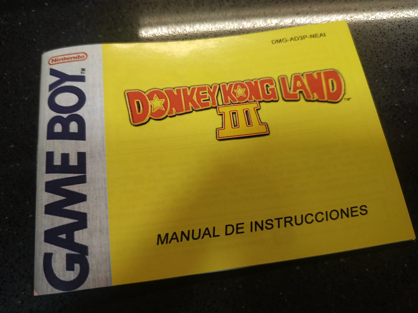 Caja de reemplazo Donkey Kong Land III