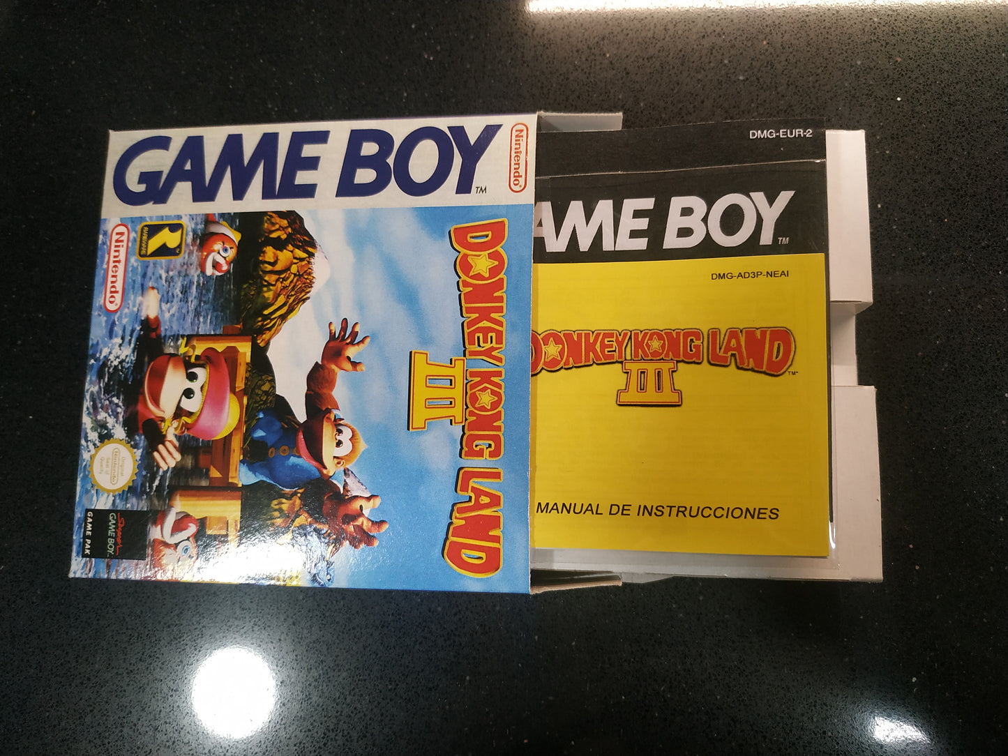 Caja de reemplazo Donkey Kong Land III