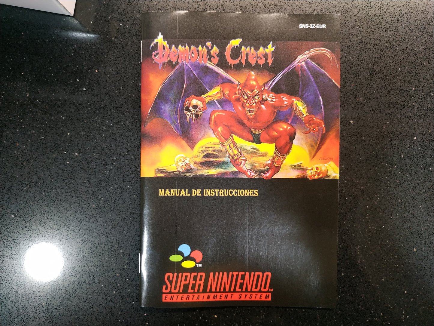 Manual de reemplazo Demon´s Crest