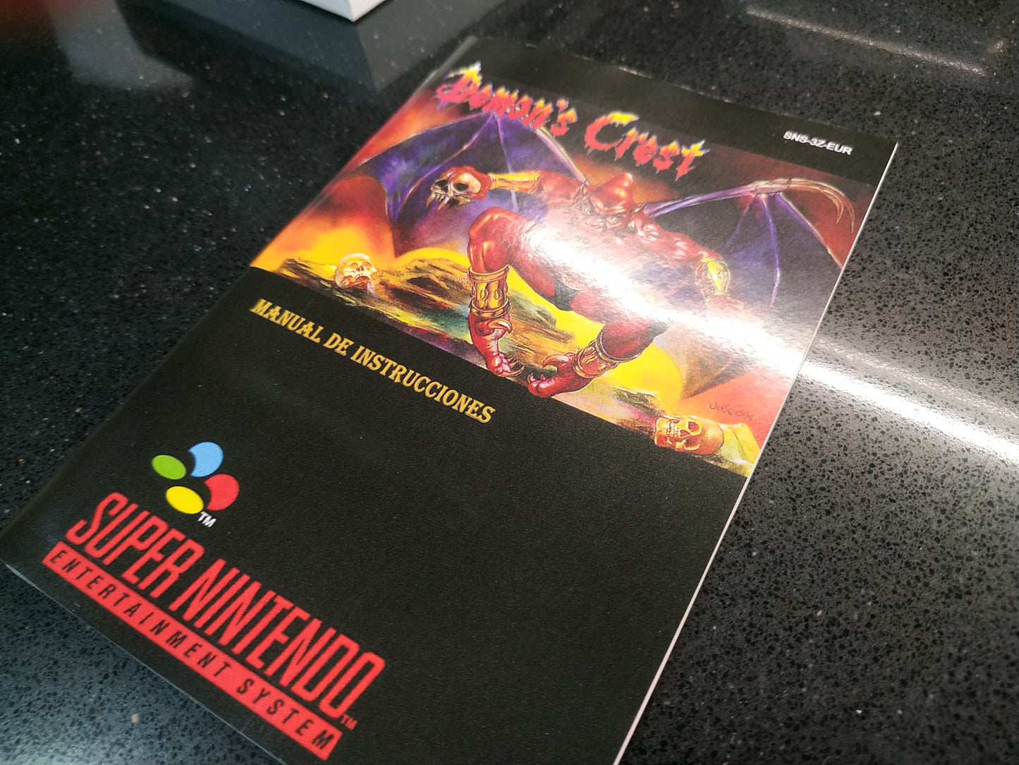 Manual de reemplazo Demon´s Crest