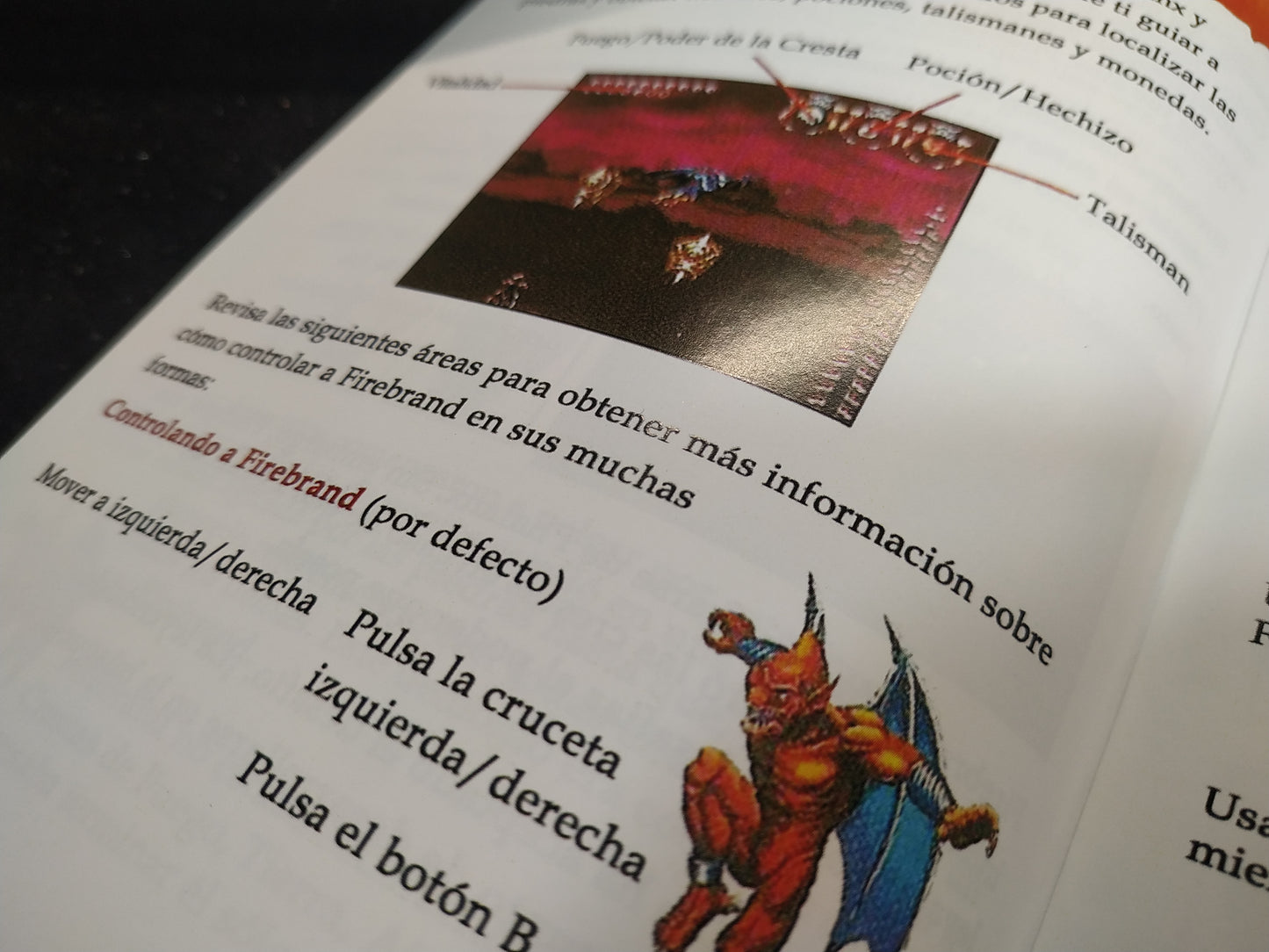Manual de reemplazo Demon´s Crest
