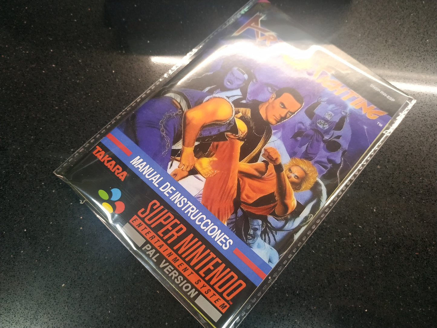 Manual de reemplazo Art of Fighting