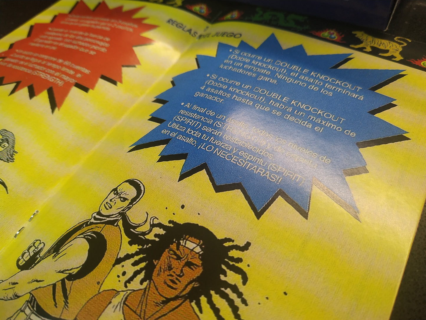 Manual de reemplazo Art of Fighting