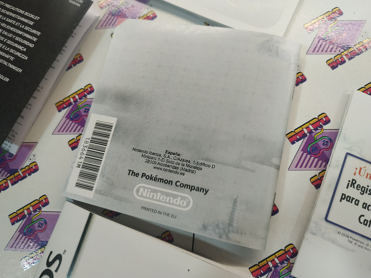 Manual de reemplazo Pokémon SoulSilver