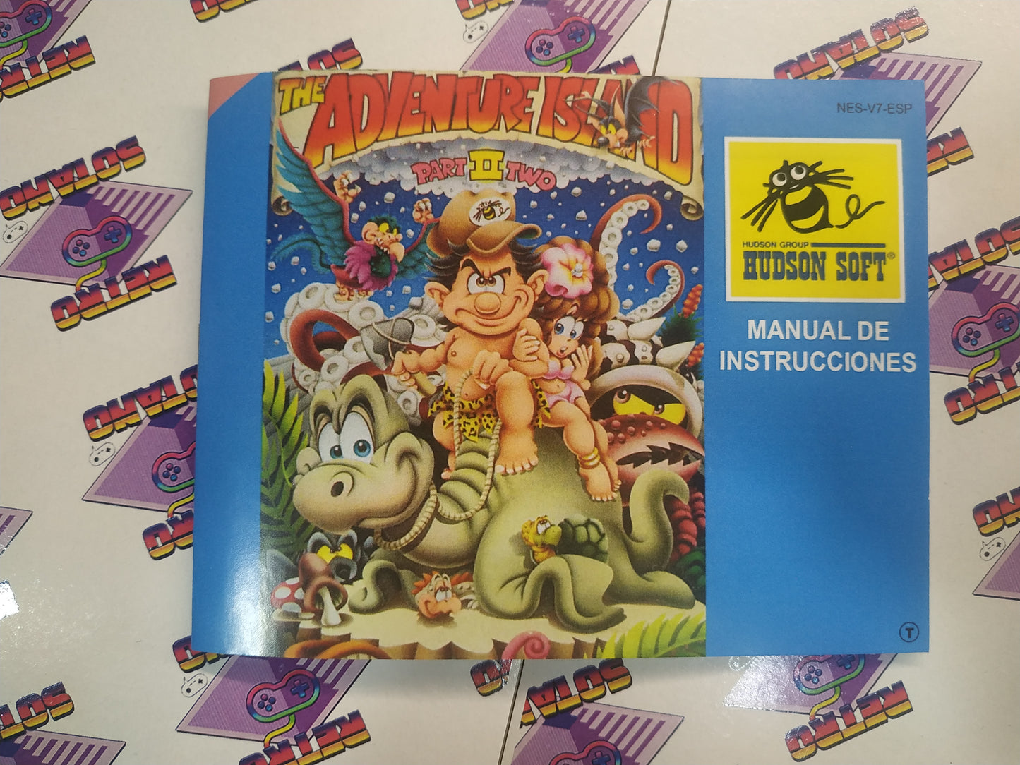 Manual de reemplazo Adventure Island 2