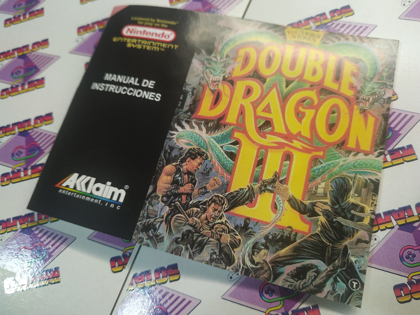 Manual de reemplazo Double Dragon III