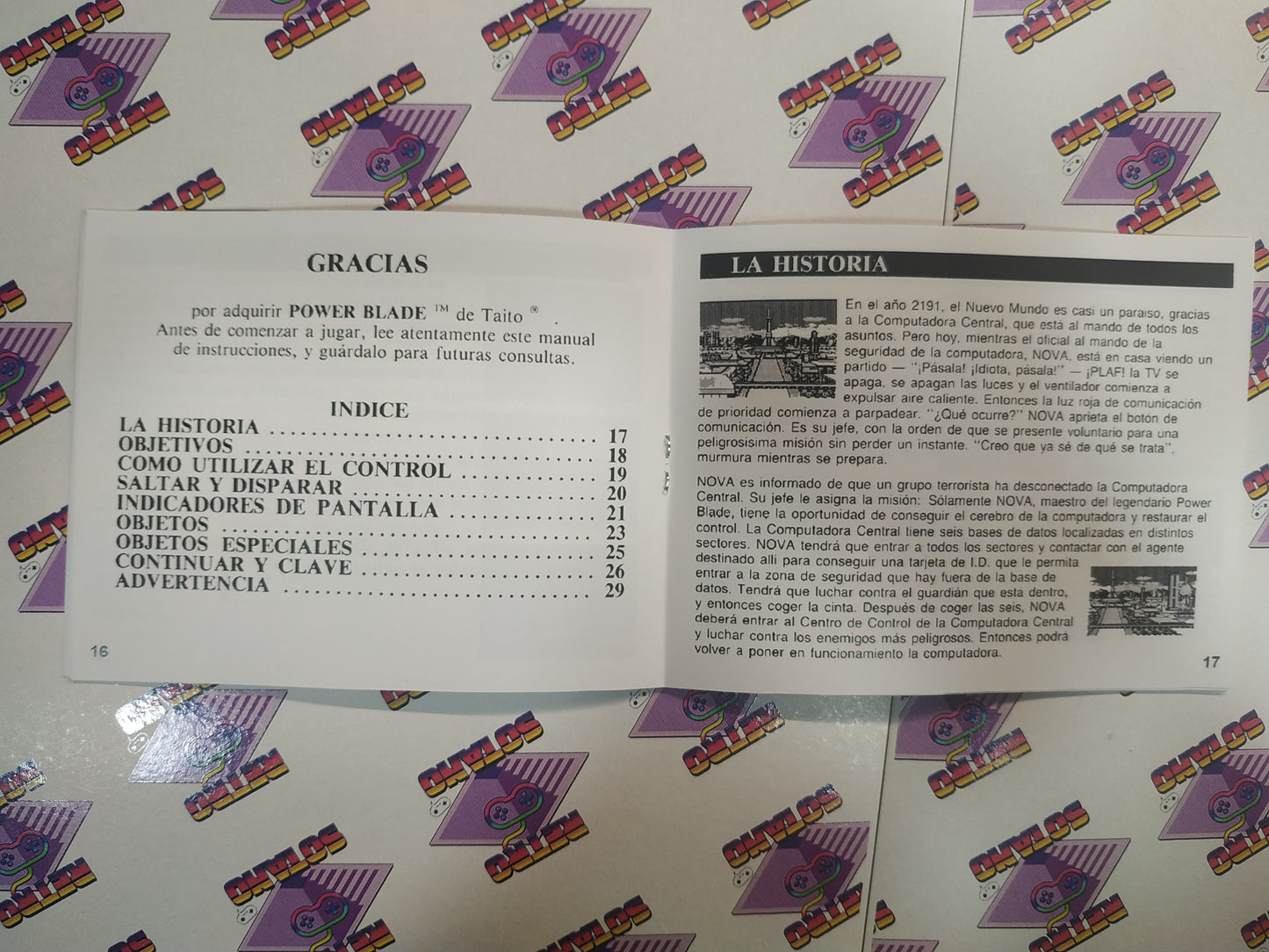 Manual de reemplazo Power Blade