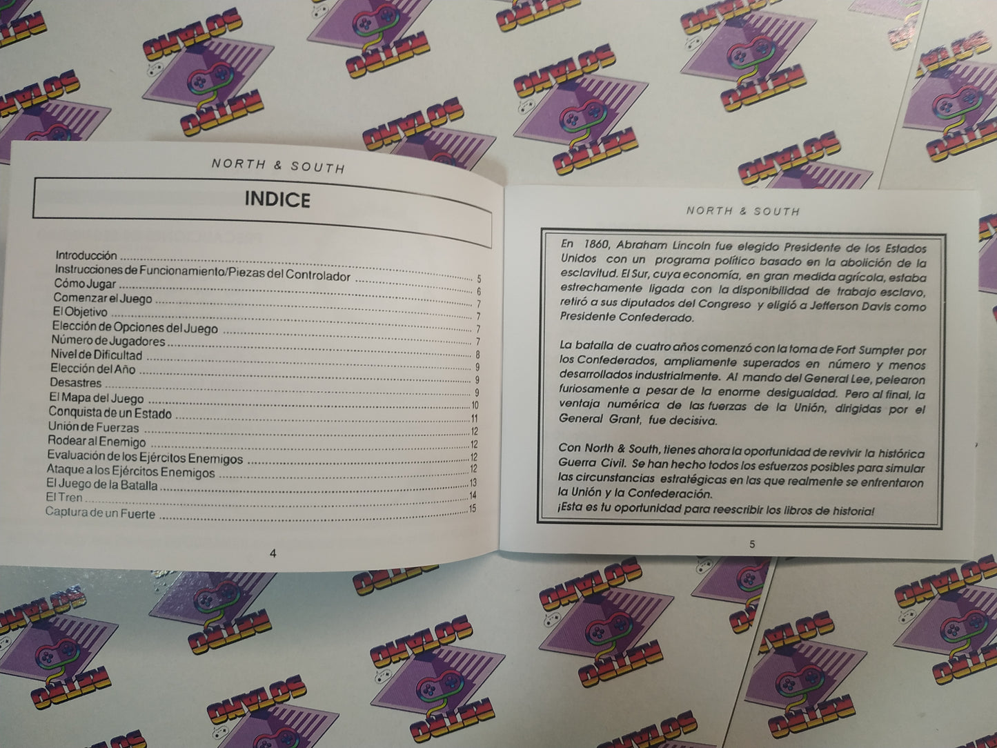 Manual de reemplazo North & South