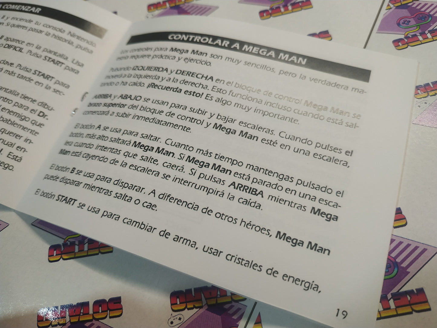 Manual de reemplazo Mega Man 2