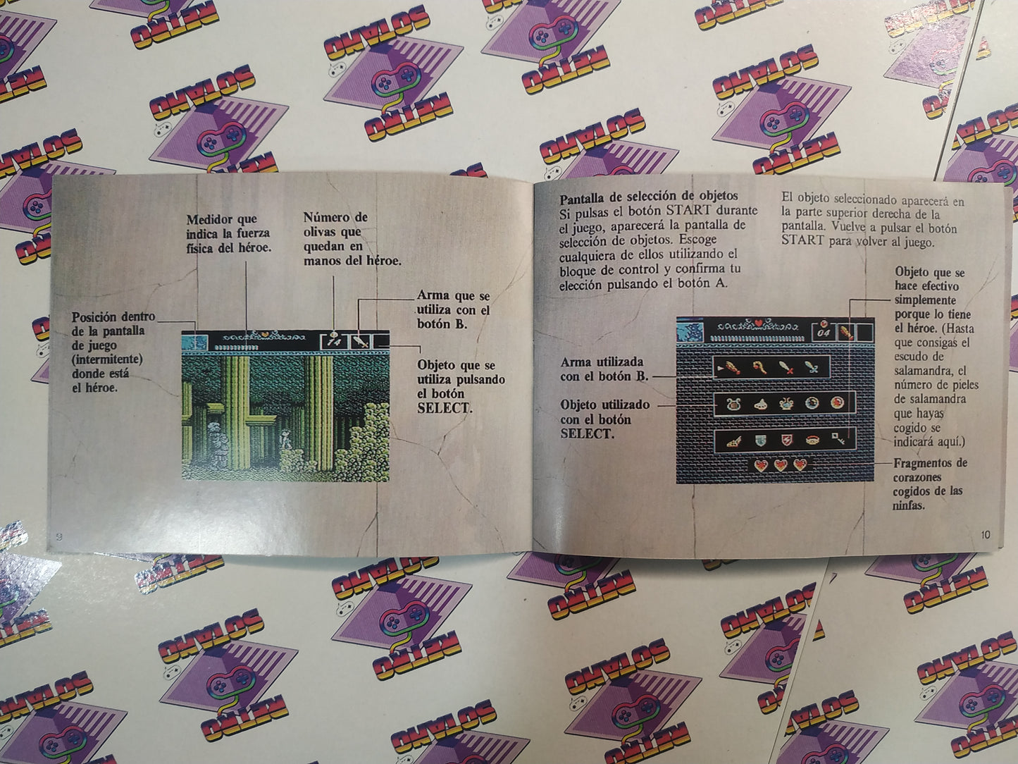Manual de reemplazo The Battle of Olympus
