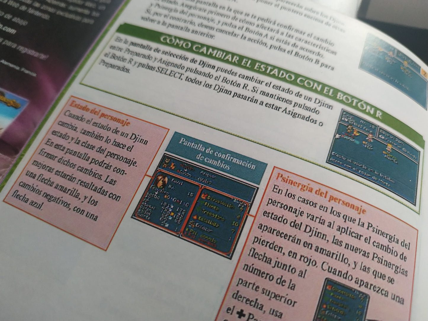 Manual de reemplazo Gonden Sun La Edad Perdida