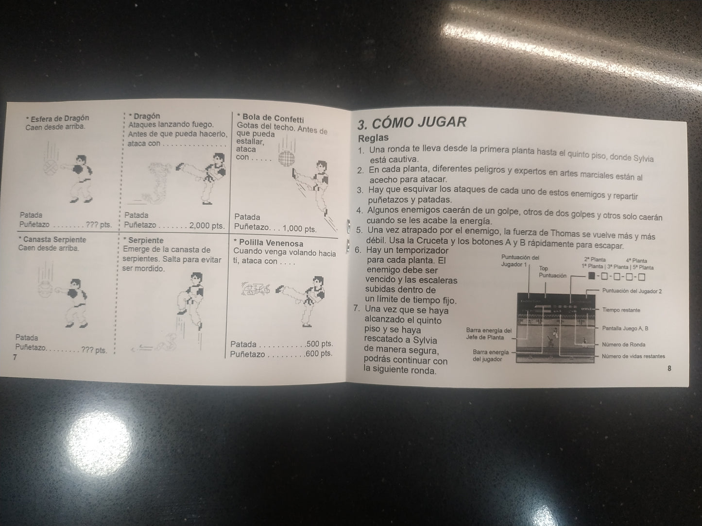 Manual de reemplazo Kung Fu