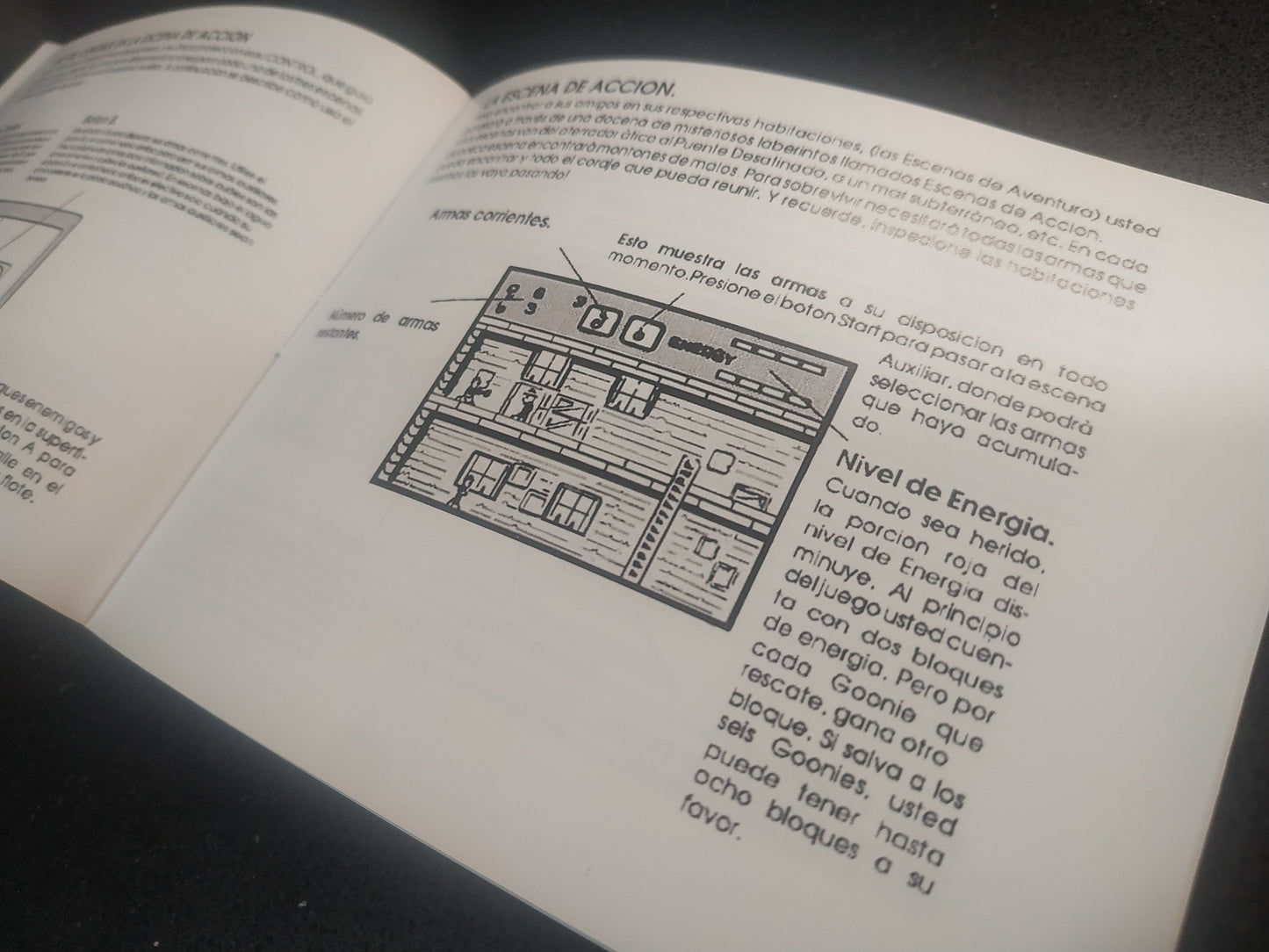 Manual de reemplazo The Goonies II