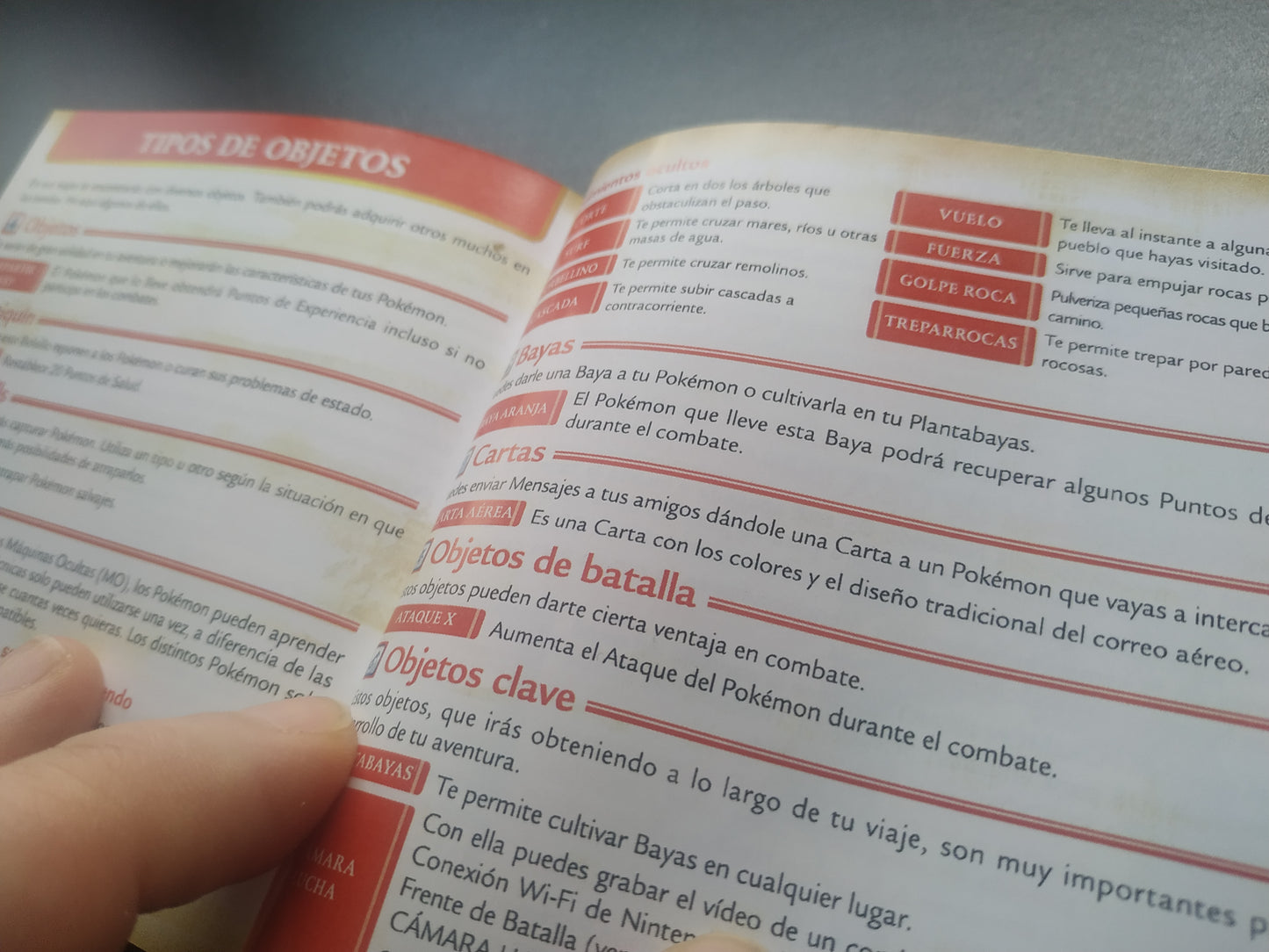 Manual de reemplazo Pokémon Heartgold