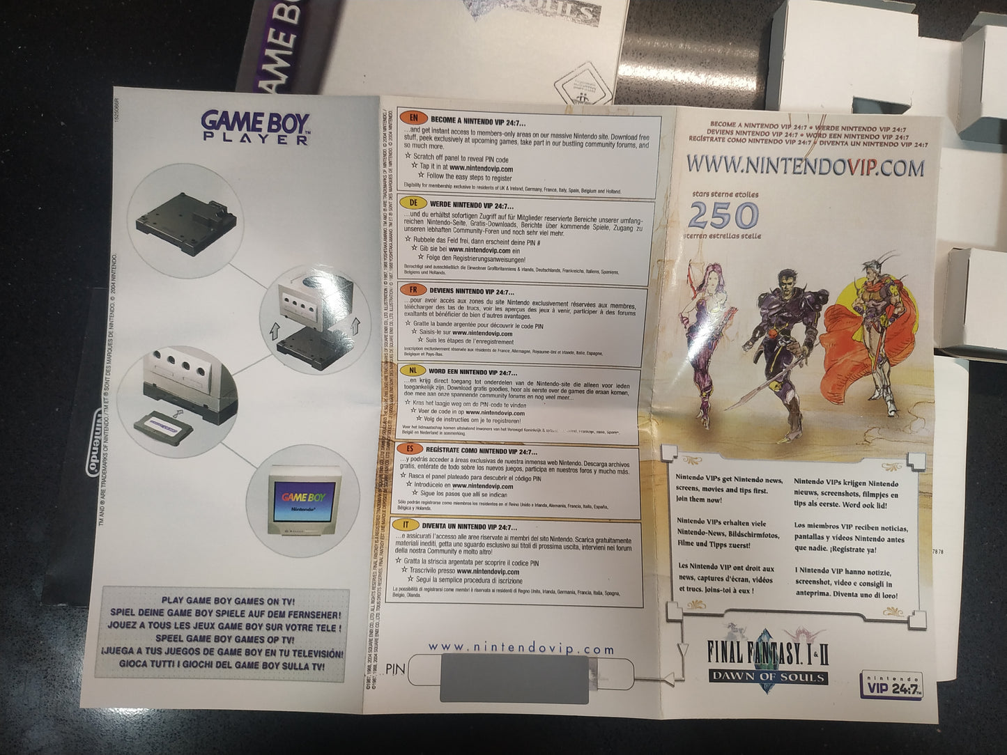 Caja de reemplazo Final Fantasy I&II Dawn of Souls