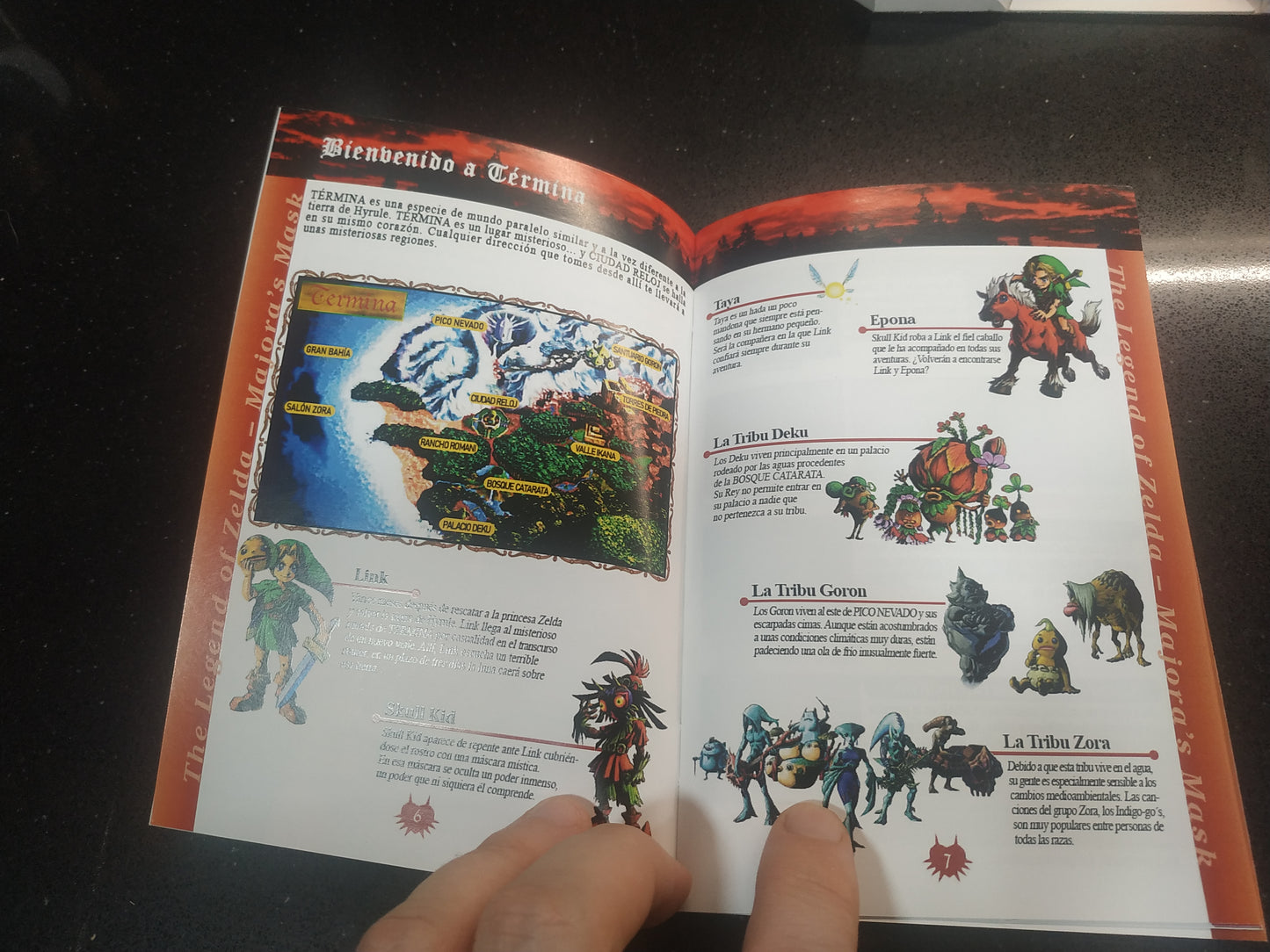 Caja de reemplazo Zelda - Majora´s Mask