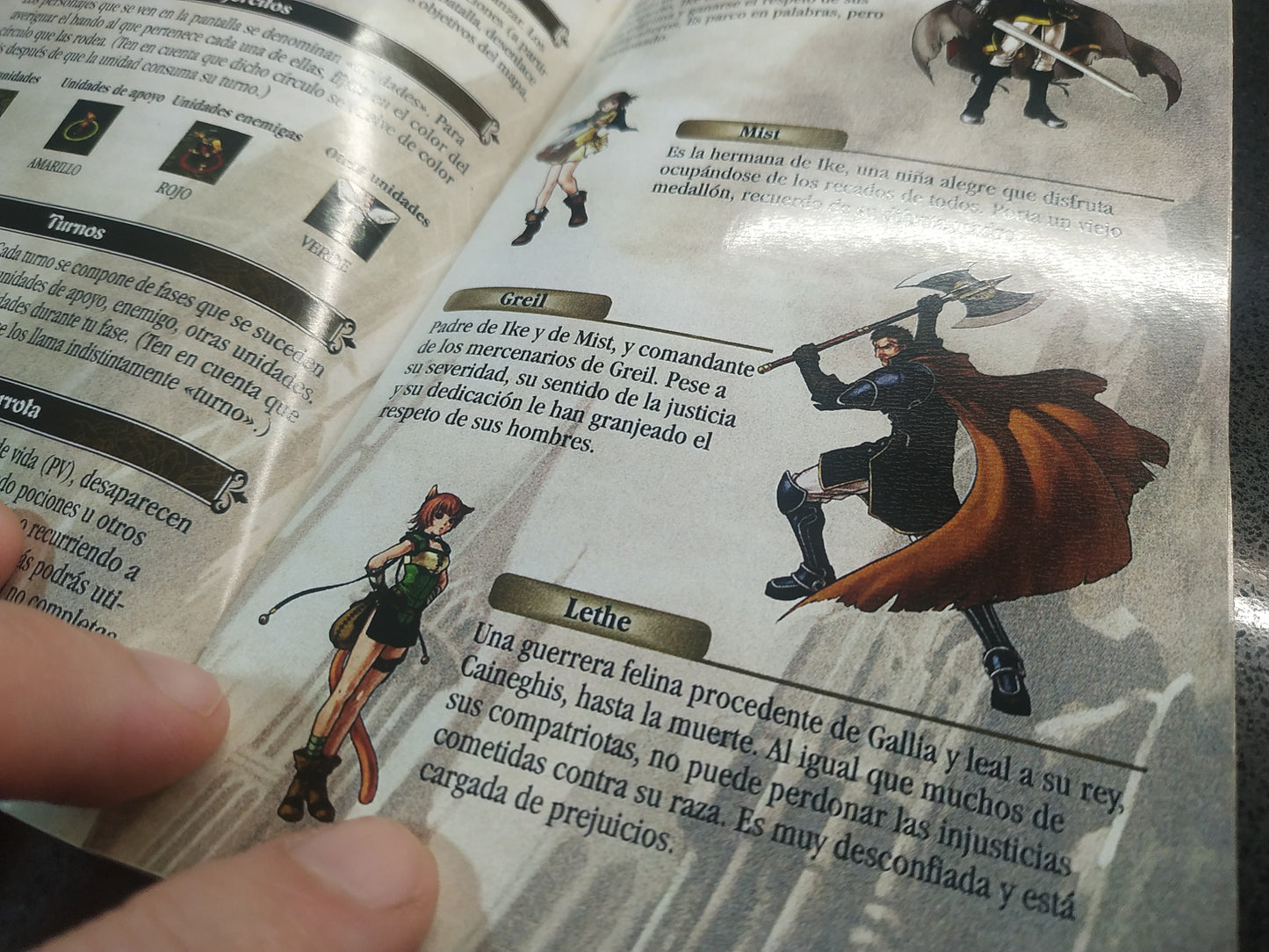 Manual de reemplazo Fire Emblem - Path of Radiance