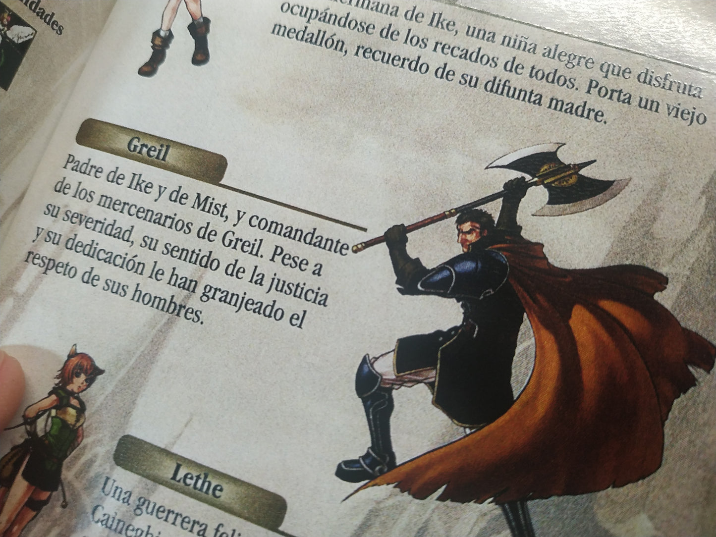 Manual de reemplazo Fire Emblem - Path of Radiance