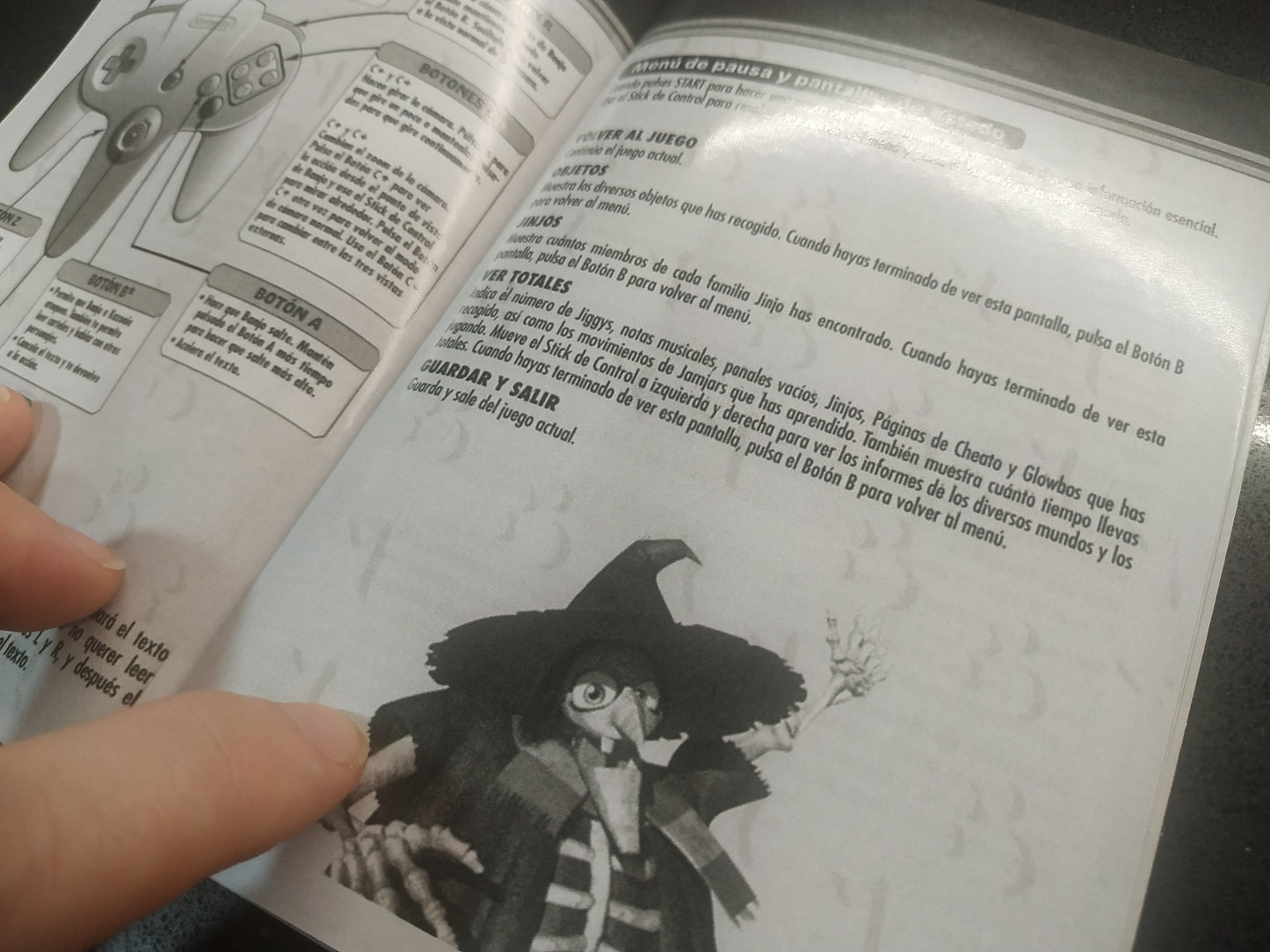 Manual de reemplazo Banjo-Tooie