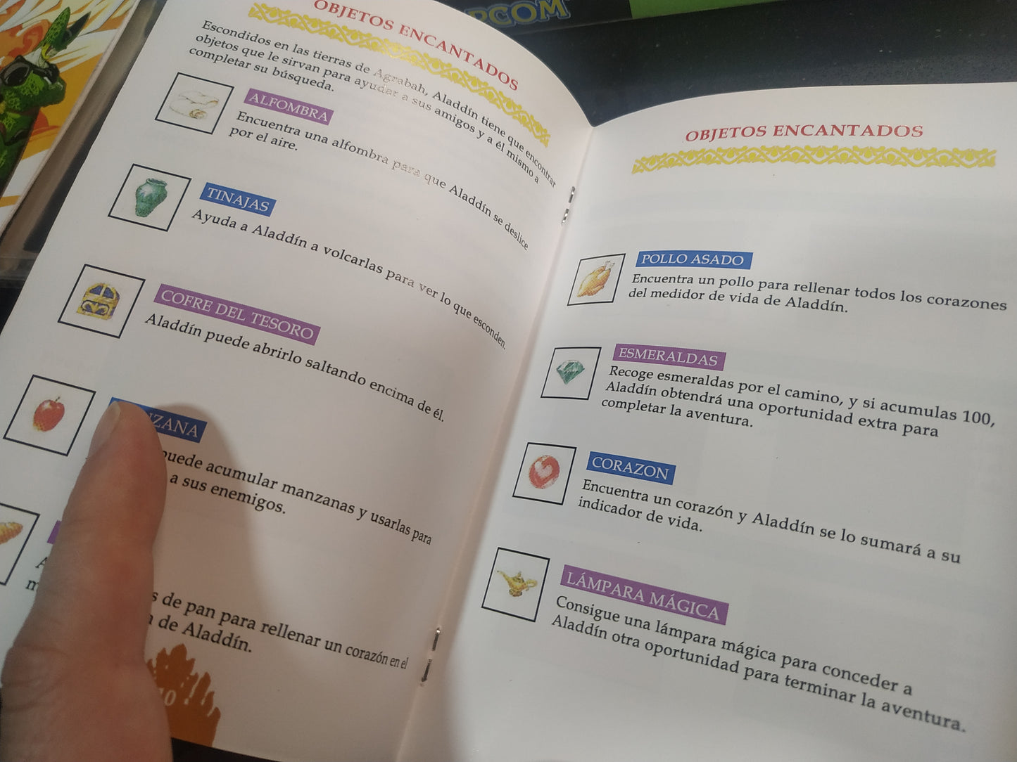 Manual de reemplazo Aladdin