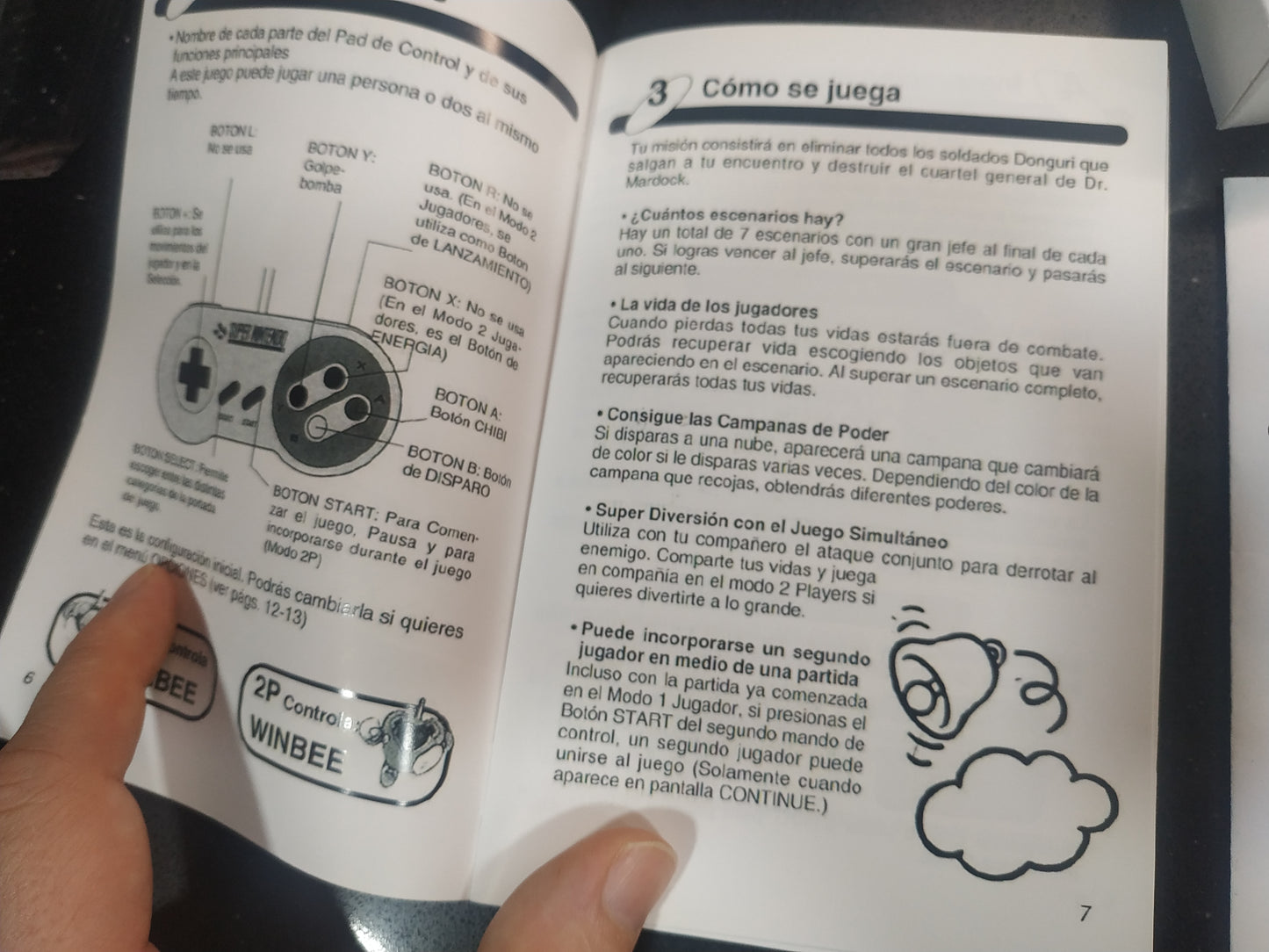 Manual de reemplazo Pop´n TwinBee