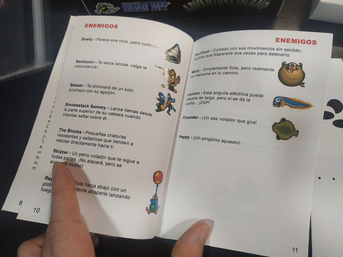 Caja de reemplazo Super Adventure Island