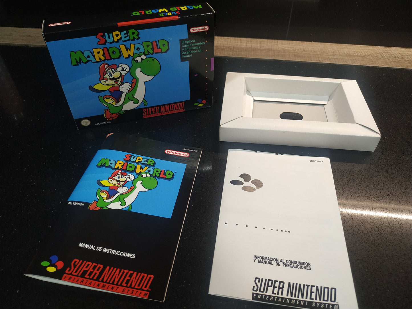 Caja de reemplazo Super Mario World