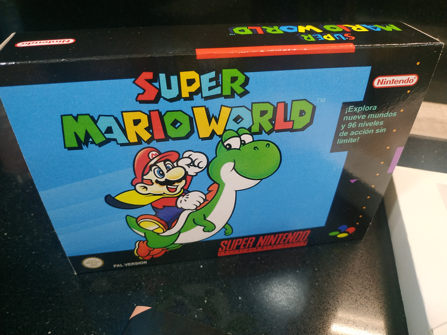 Caja de reemplazo Super Mario World