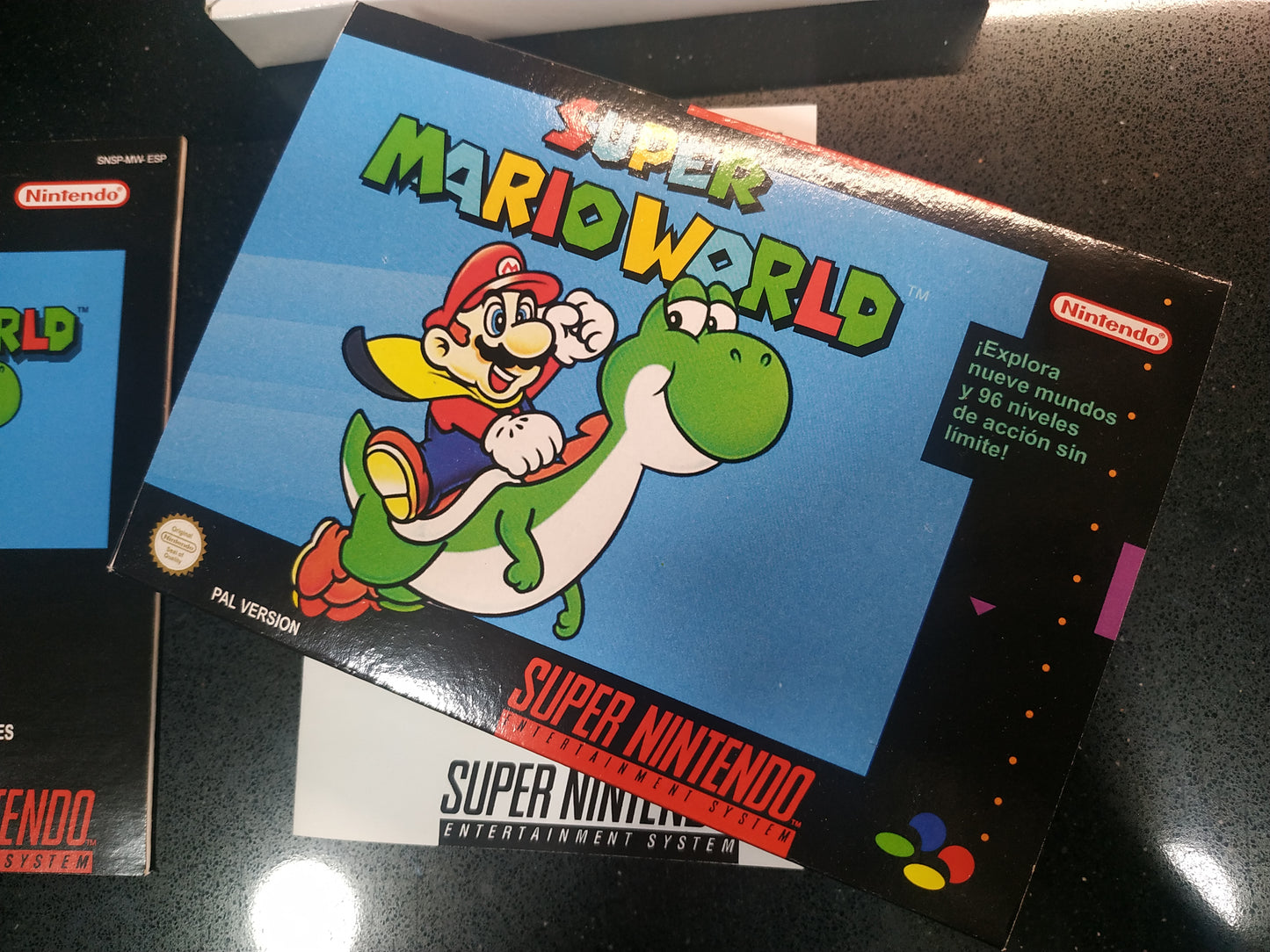 Caja de reemplazo Super Mario World