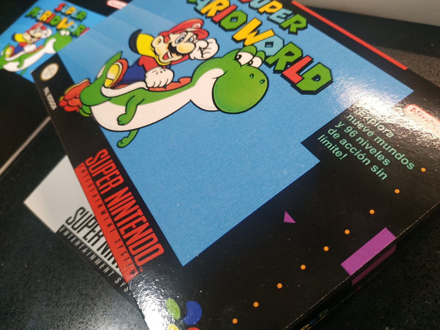 Caja de reemplazo Super Mario World