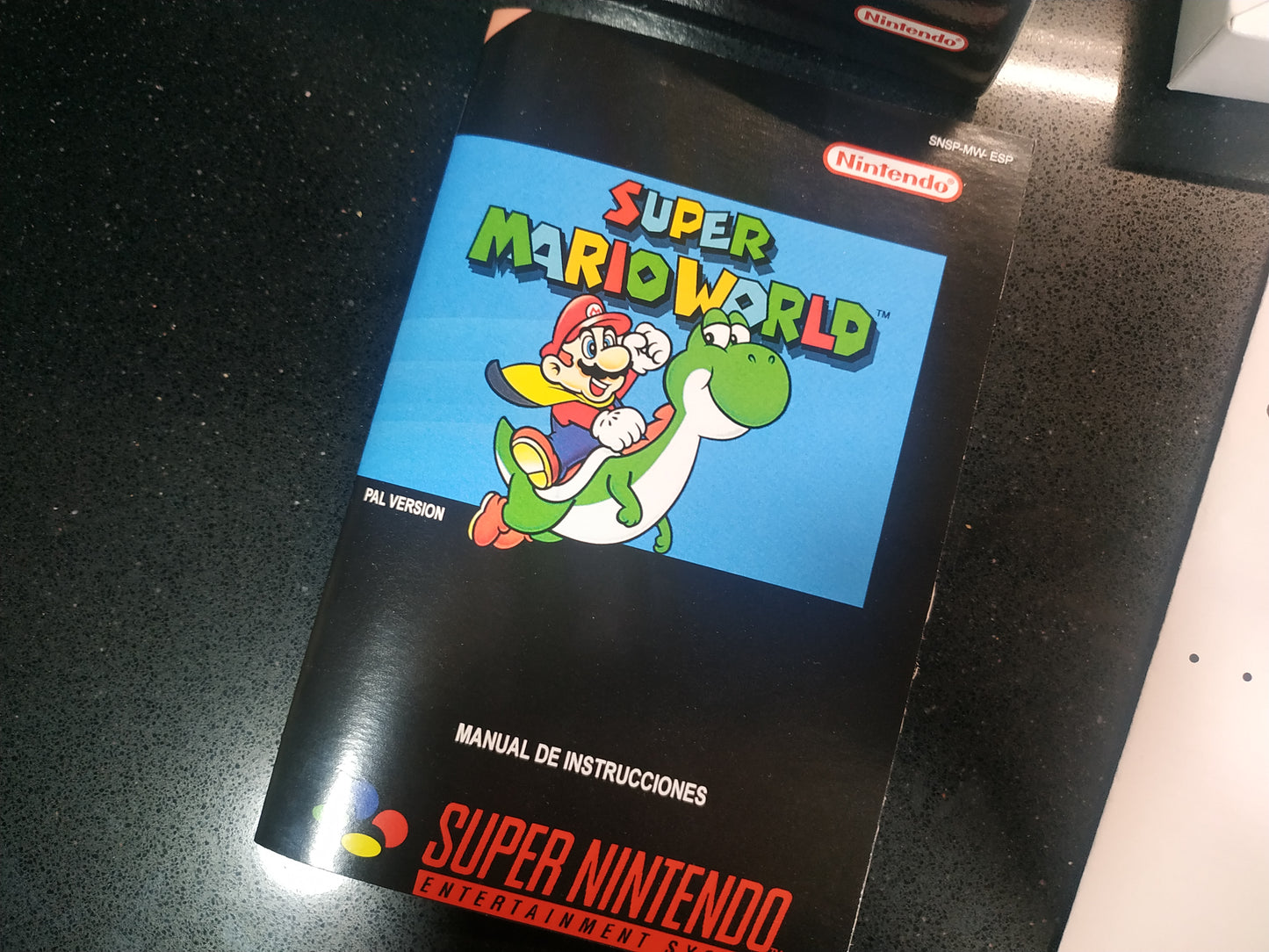 Caja de reemplazo Super Mario World