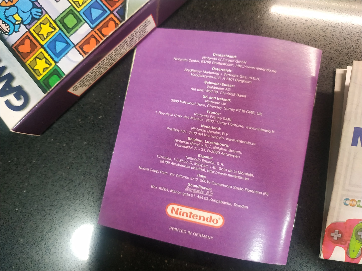 Manual de reemplazo Pokémon Puzzle Challenge