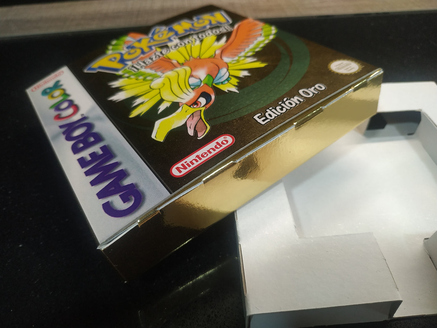 Caja de reemplazo Pokémon Oro