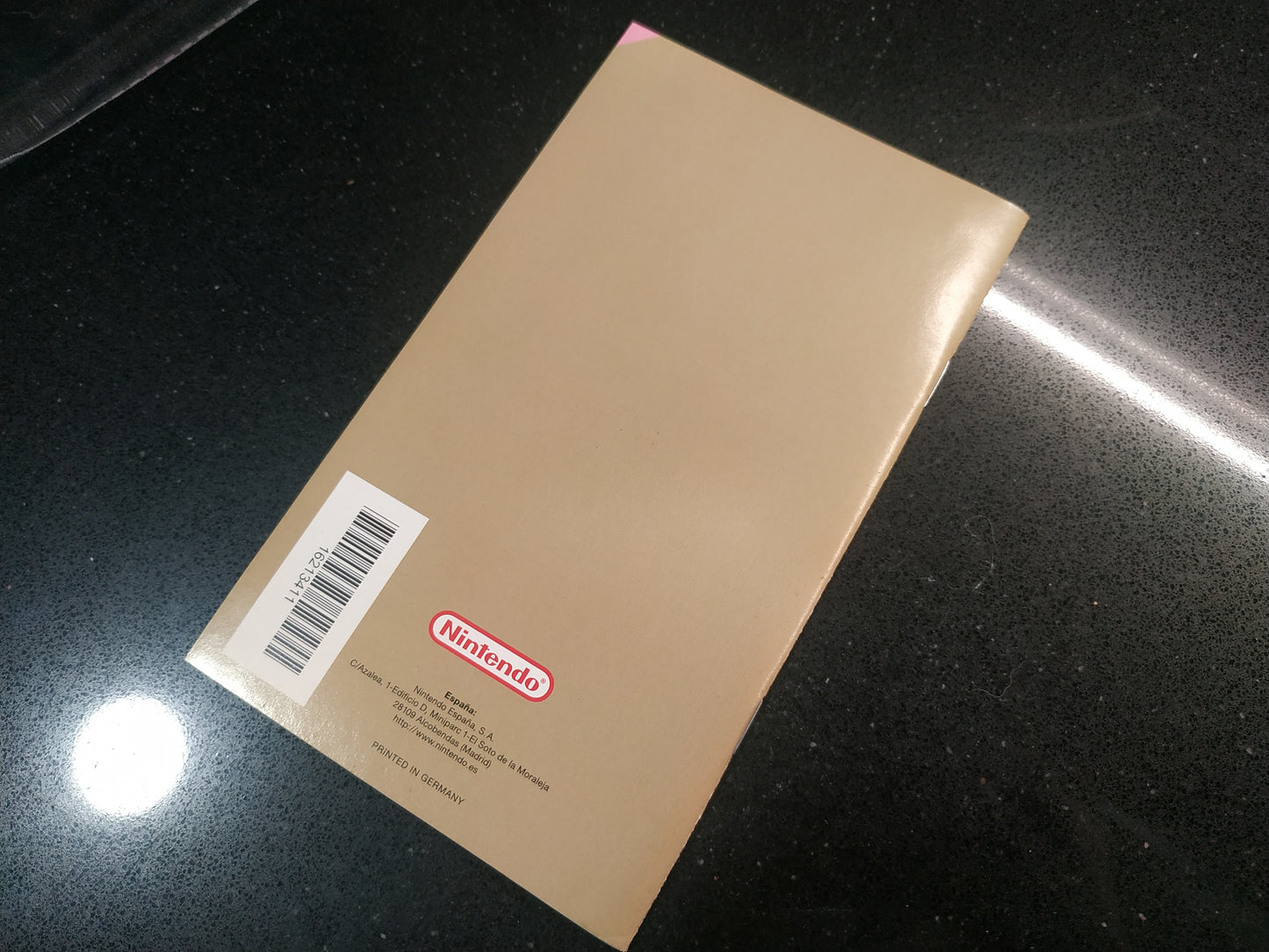 Manual de reemplazo Zelda Wind Waker Edición Limitada