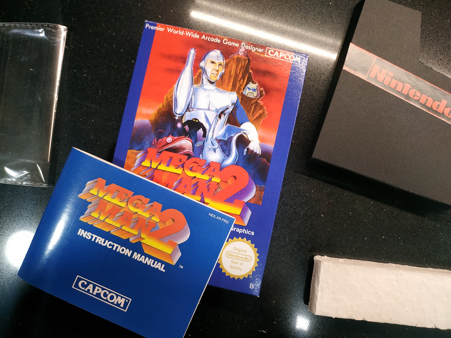 Caja de reemplazo Mega Man 2