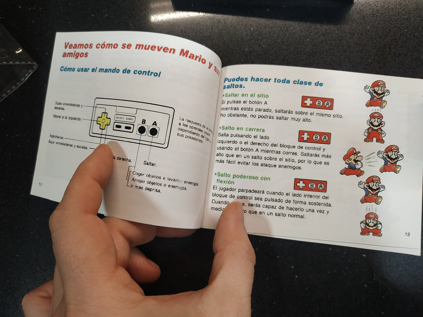 Manual de reemplazo Super Mario Bros 2