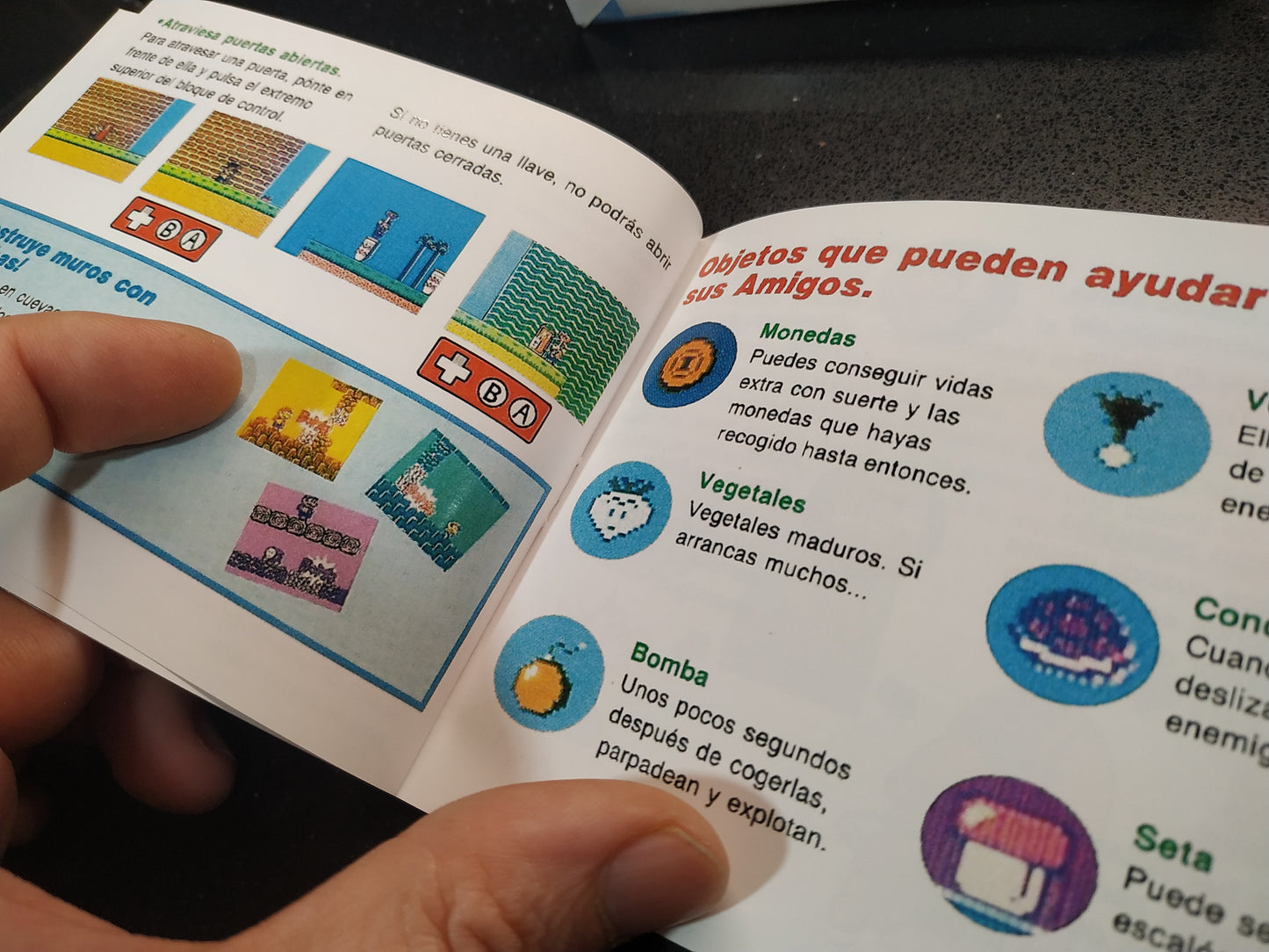 Manual de reemplazo Super Mario Bros 2